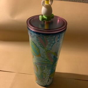 Starbucks Blue and Pink Drinkware Tumbler